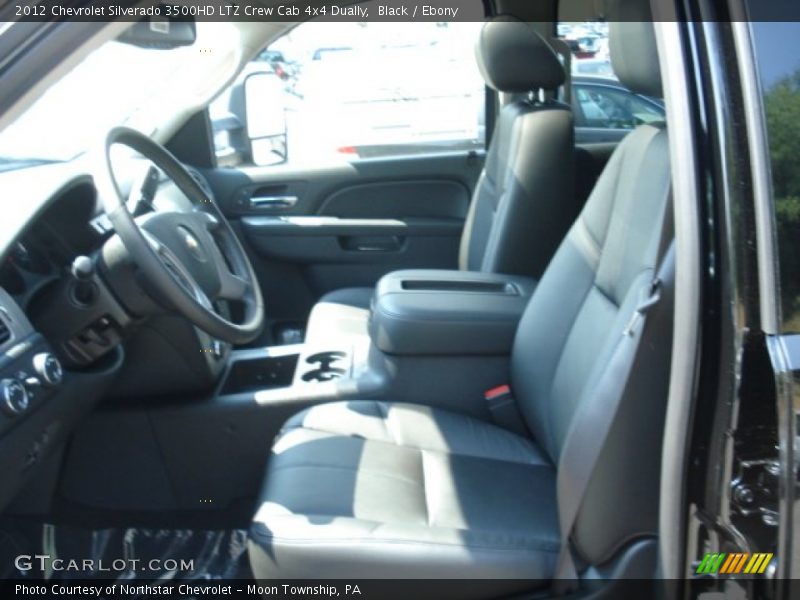 Black / Ebony 2012 Chevrolet Silverado 3500HD LTZ Crew Cab 4x4 Dually