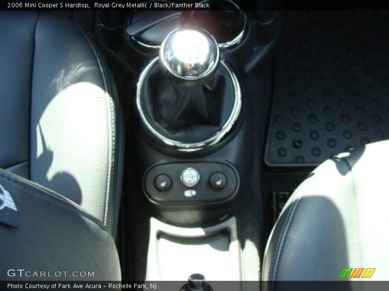 Royal Grey Metallic / Black/Panther Black 2006 Mini Cooper S Hardtop
