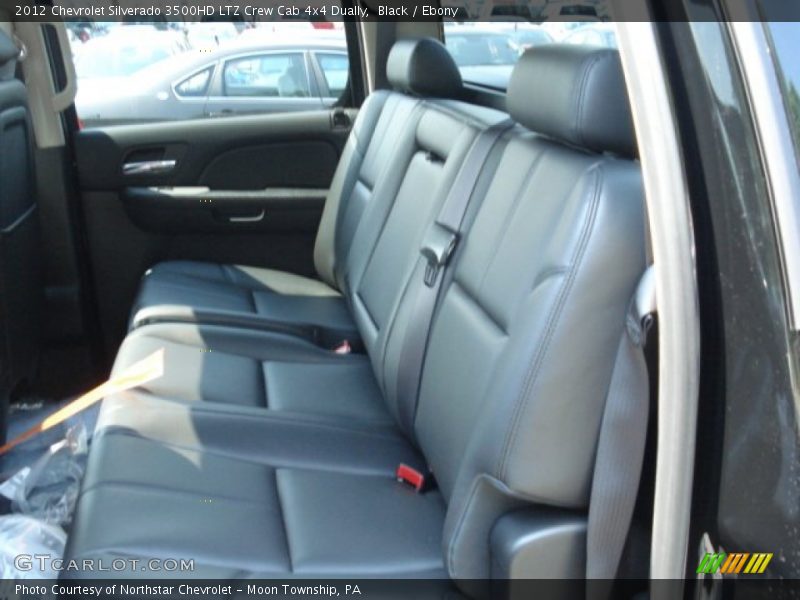 Black / Ebony 2012 Chevrolet Silverado 3500HD LTZ Crew Cab 4x4 Dually