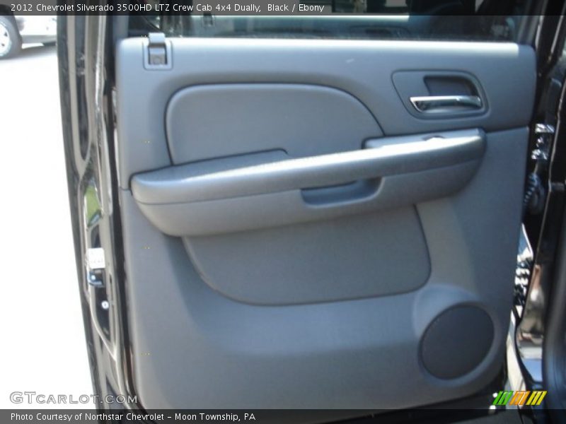Black / Ebony 2012 Chevrolet Silverado 3500HD LTZ Crew Cab 4x4 Dually