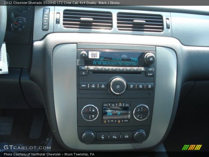 Black / Ebony 2012 Chevrolet Silverado 3500HD LTZ Crew Cab 4x4 Dually
