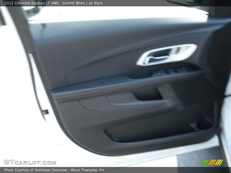 Summit White / Jet Black 2012 Chevrolet Equinox LT AWD
