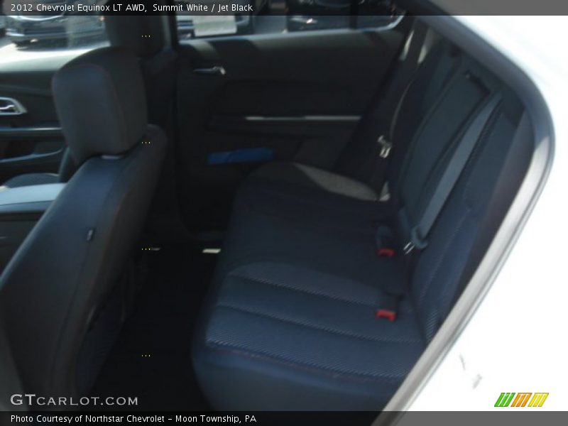Summit White / Jet Black 2012 Chevrolet Equinox LT AWD