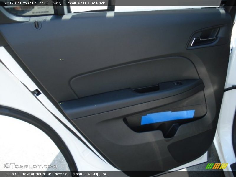 Summit White / Jet Black 2012 Chevrolet Equinox LT AWD