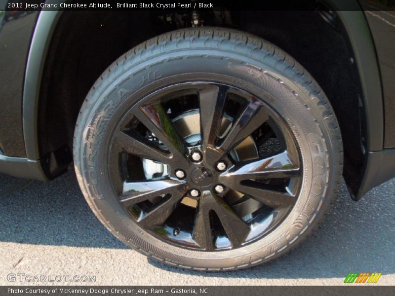  2012 Grand Cherokee Altitude Wheel