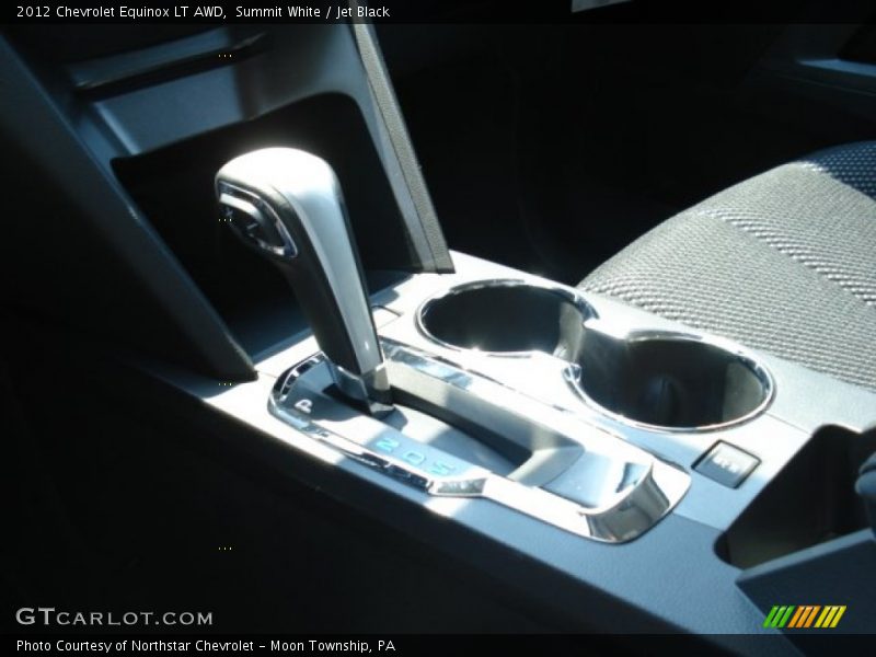 Summit White / Jet Black 2012 Chevrolet Equinox LT AWD