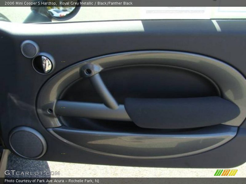 Royal Grey Metallic / Black/Panther Black 2006 Mini Cooper S Hardtop