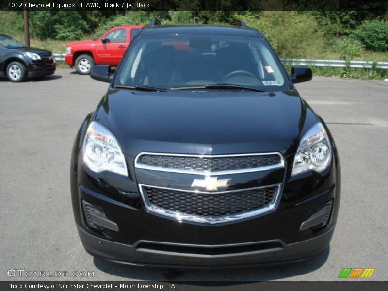 Black / Jet Black 2012 Chevrolet Equinox LT AWD