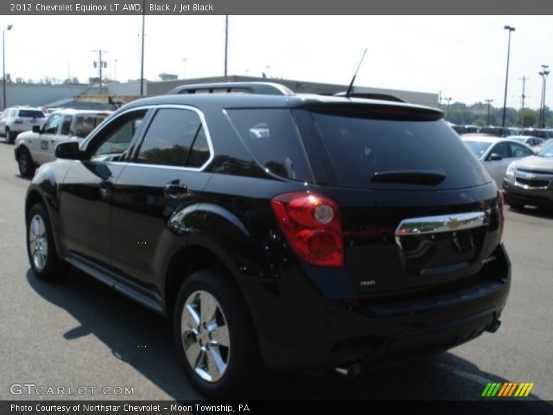 Black / Jet Black 2012 Chevrolet Equinox LT AWD