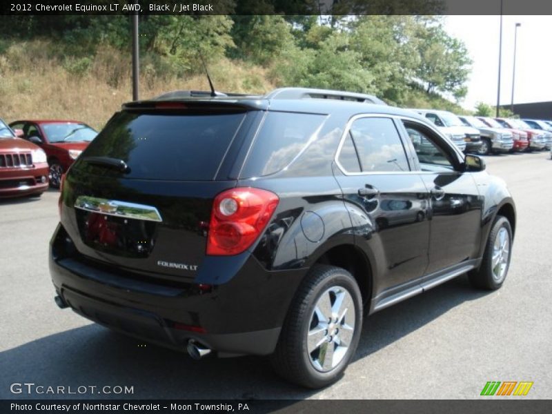 Black / Jet Black 2012 Chevrolet Equinox LT AWD