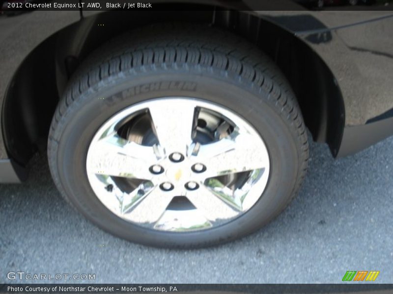 Black / Jet Black 2012 Chevrolet Equinox LT AWD