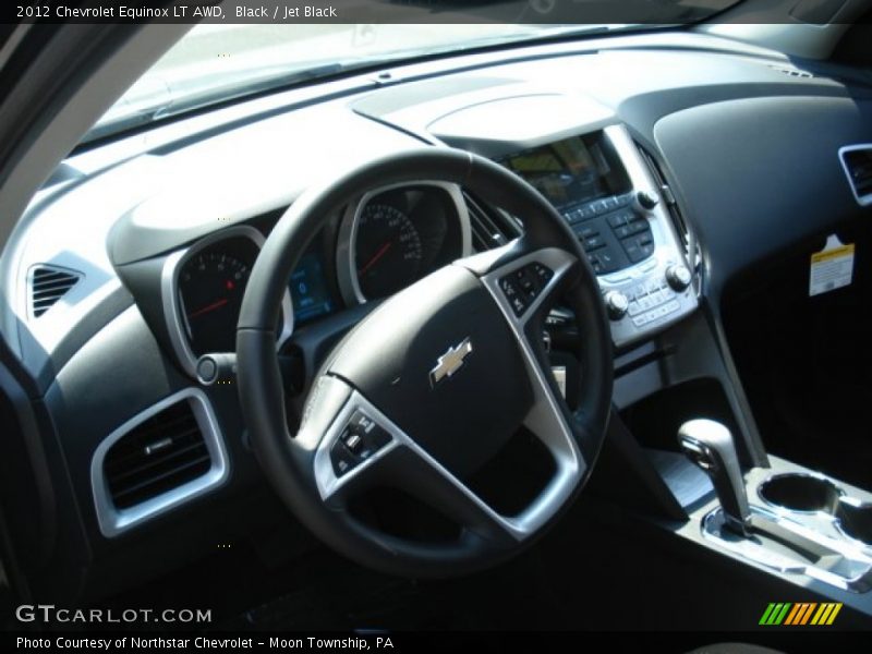 Black / Jet Black 2012 Chevrolet Equinox LT AWD