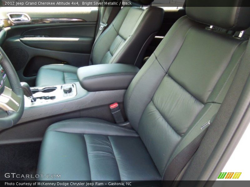 Bright Silver Metallic / Black 2012 Jeep Grand Cherokee Altitude 4x4