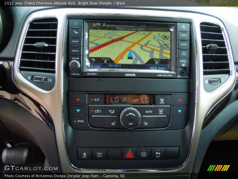 Navigation of 2012 Grand Cherokee Altitude 4x4