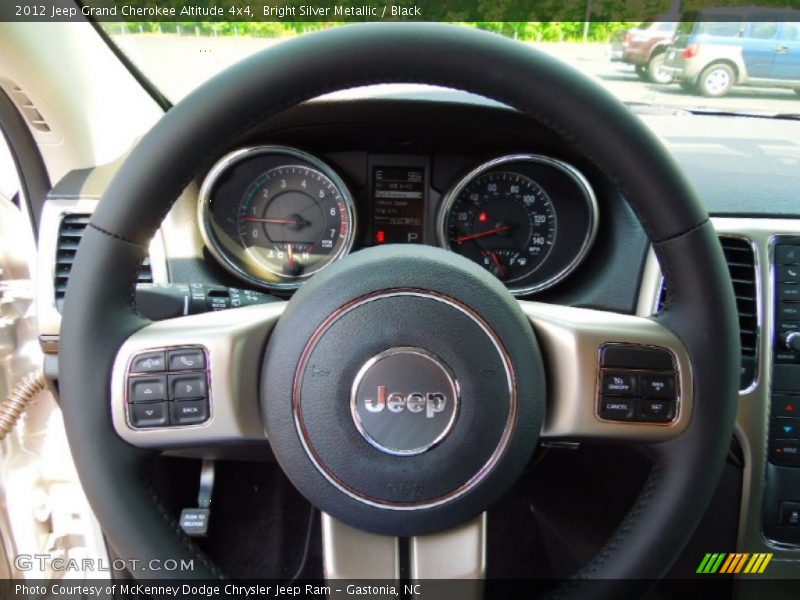  2012 Grand Cherokee Altitude 4x4 Steering Wheel