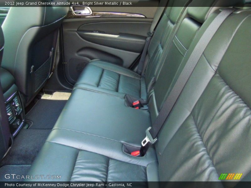 Bright Silver Metallic / Black 2012 Jeep Grand Cherokee Altitude 4x4