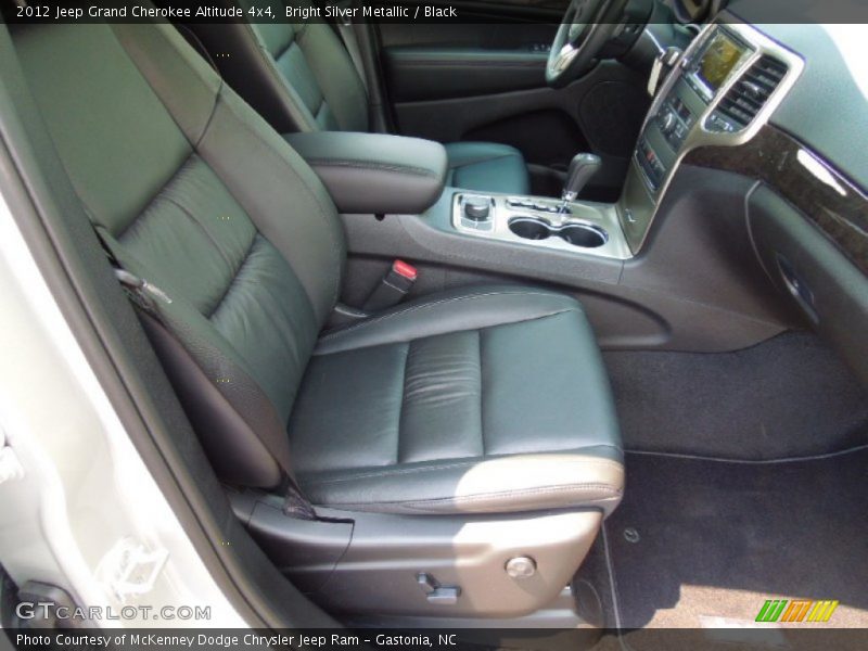 Bright Silver Metallic / Black 2012 Jeep Grand Cherokee Altitude 4x4