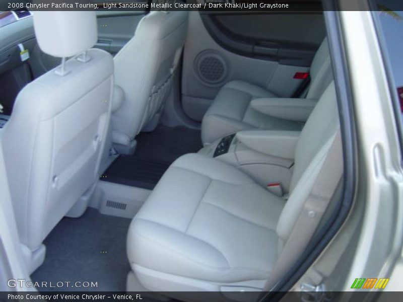 Light Sandstone Metallic Clearcoat / Dark Khaki/Light Graystone 2008 Chrysler Pacifica Touring