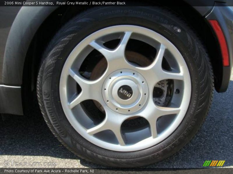 Royal Grey Metallic / Black/Panther Black 2006 Mini Cooper S Hardtop