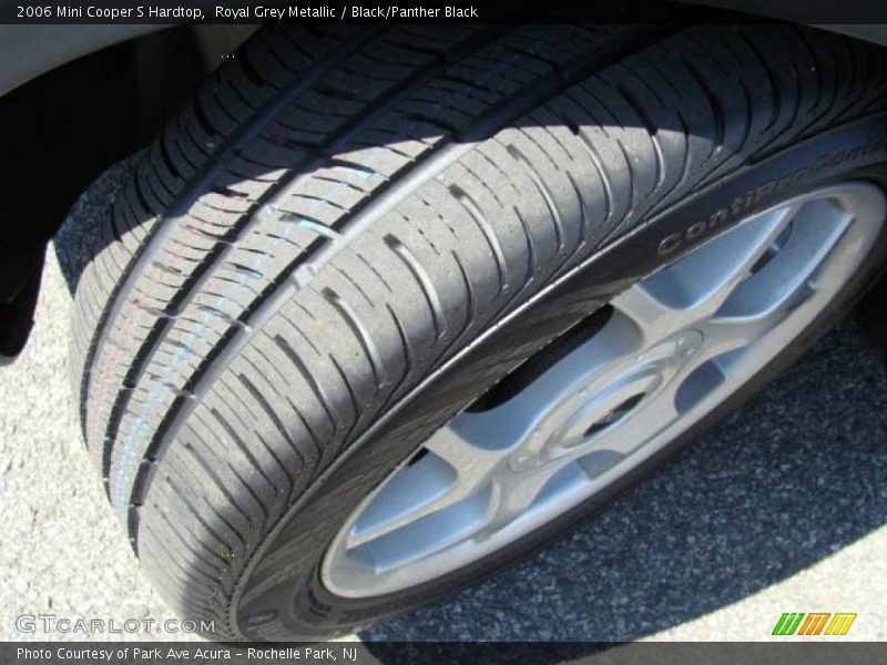 Royal Grey Metallic / Black/Panther Black 2006 Mini Cooper S Hardtop