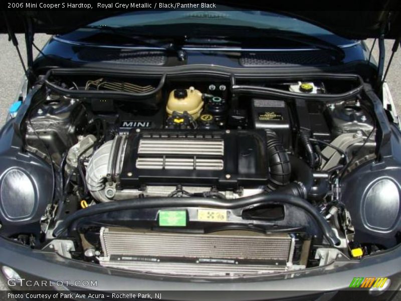 Royal Grey Metallic / Black/Panther Black 2006 Mini Cooper S Hardtop