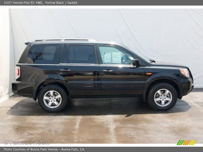 Formal Black / Saddle 2007 Honda Pilot EX 4WD