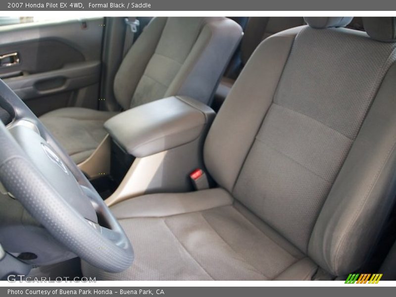 Formal Black / Saddle 2007 Honda Pilot EX 4WD