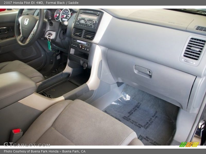 Formal Black / Saddle 2007 Honda Pilot EX 4WD