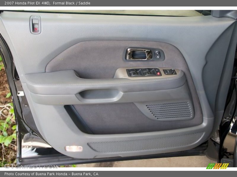 Formal Black / Saddle 2007 Honda Pilot EX 4WD