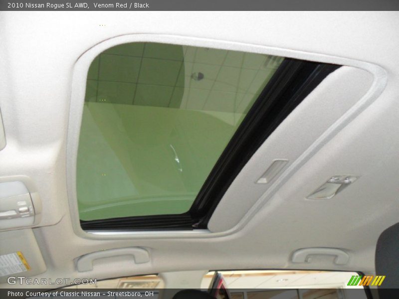 Venom Red / Black 2010 Nissan Rogue SL AWD