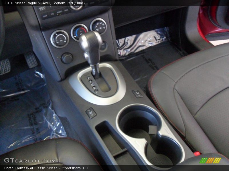 Venom Red / Black 2010 Nissan Rogue SL AWD