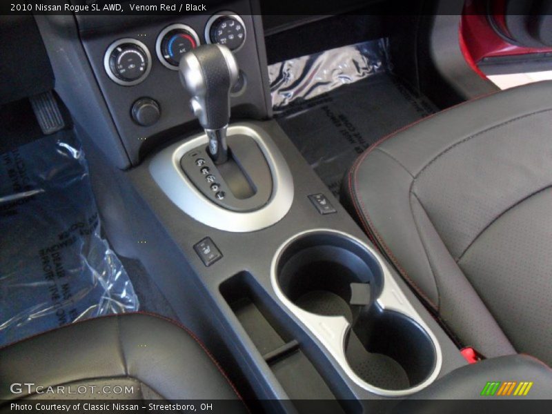 Venom Red / Black 2010 Nissan Rogue SL AWD