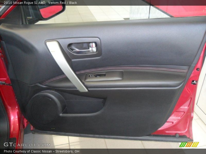 Venom Red / Black 2010 Nissan Rogue SL AWD