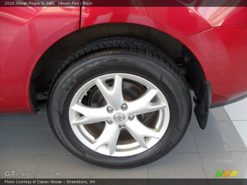 Venom Red / Black 2010 Nissan Rogue SL AWD