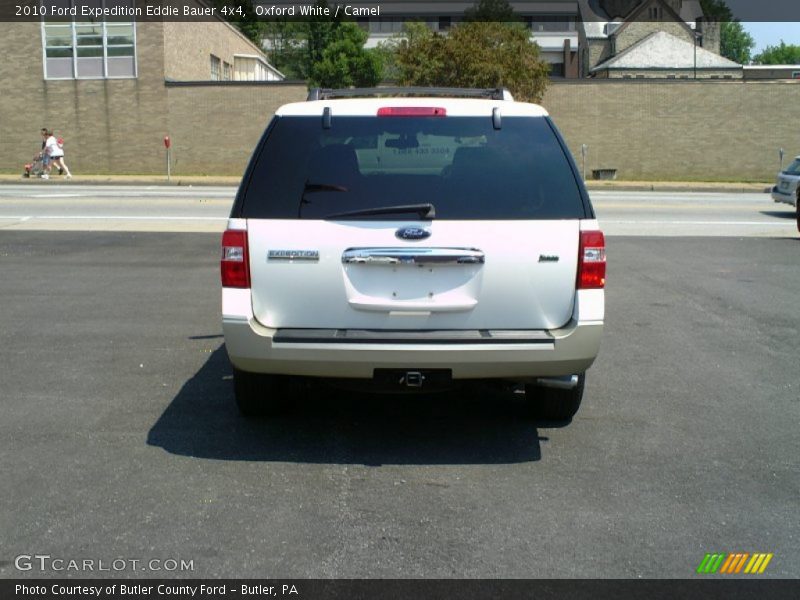 Oxford White / Camel 2010 Ford Expedition Eddie Bauer 4x4