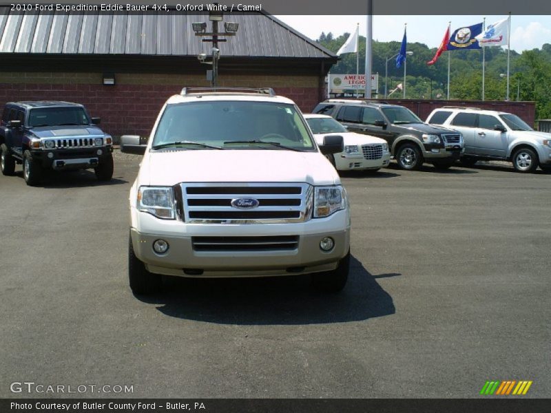 Oxford White / Camel 2010 Ford Expedition Eddie Bauer 4x4