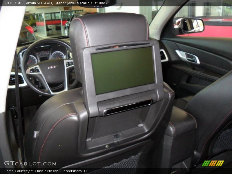 Merlot Jewel Metallic / Jet Black 2010 GMC Terrain SLT AWD