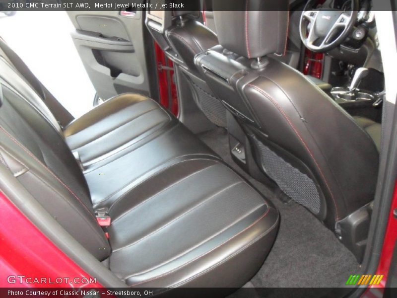 Merlot Jewel Metallic / Jet Black 2010 GMC Terrain SLT AWD