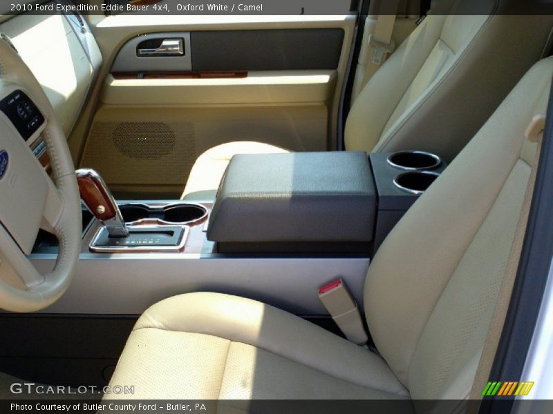 Oxford White / Camel 2010 Ford Expedition Eddie Bauer 4x4
