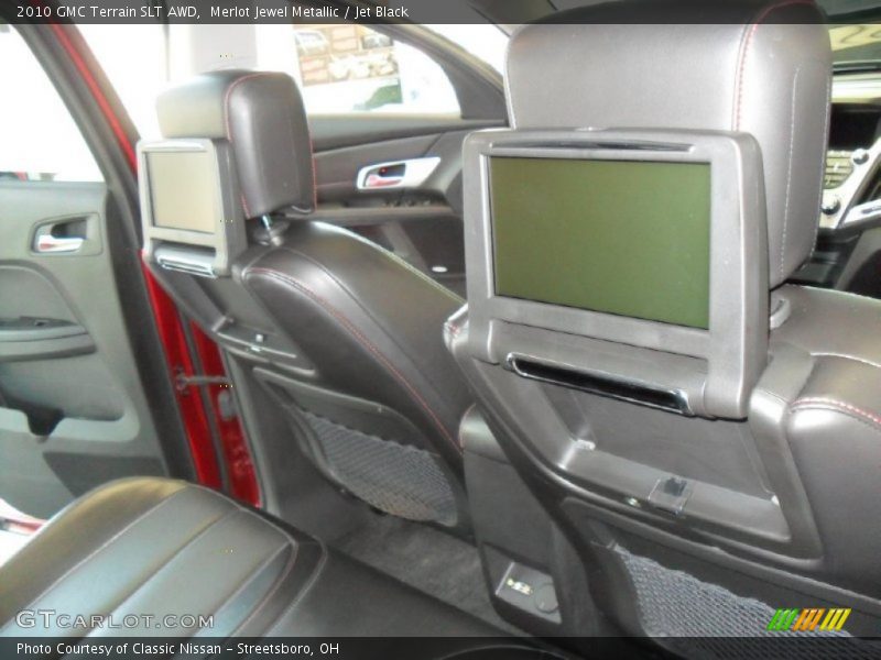 Merlot Jewel Metallic / Jet Black 2010 GMC Terrain SLT AWD