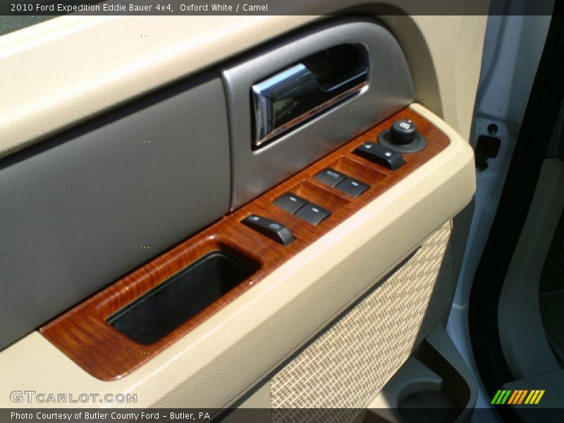Oxford White / Camel 2010 Ford Expedition Eddie Bauer 4x4