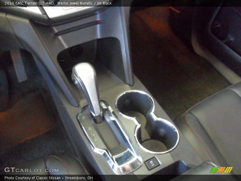 Merlot Jewel Metallic / Jet Black 2010 GMC Terrain SLT AWD