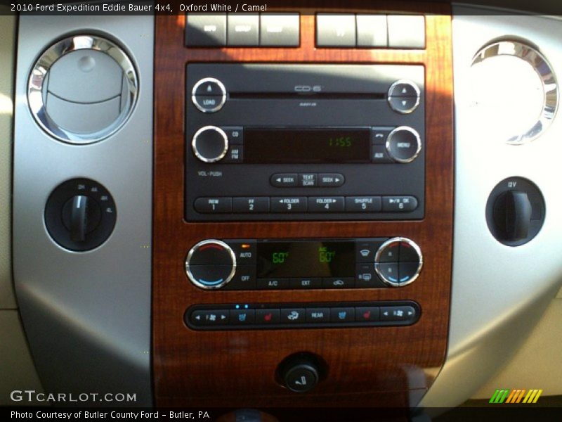 Oxford White / Camel 2010 Ford Expedition Eddie Bauer 4x4