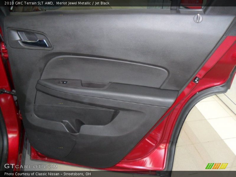 Merlot Jewel Metallic / Jet Black 2010 GMC Terrain SLT AWD