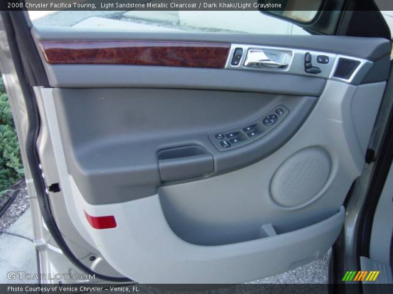 Light Sandstone Metallic Clearcoat / Dark Khaki/Light Graystone 2008 Chrysler Pacifica Touring