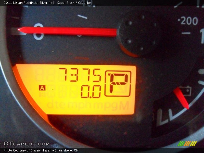 Super Black / Graphite 2011 Nissan Pathfinder Silver 4x4