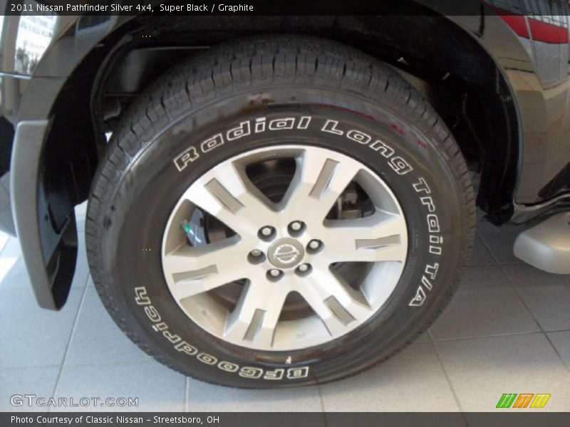 Super Black / Graphite 2011 Nissan Pathfinder Silver 4x4