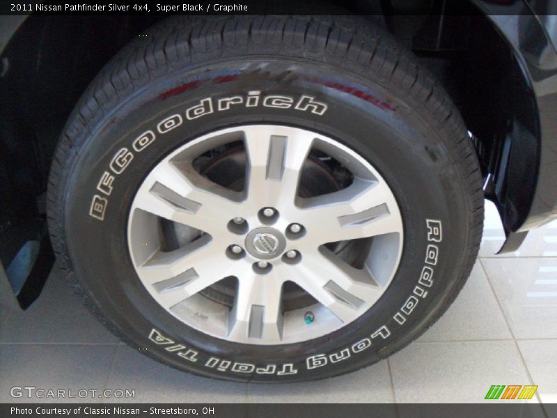 Super Black / Graphite 2011 Nissan Pathfinder Silver 4x4