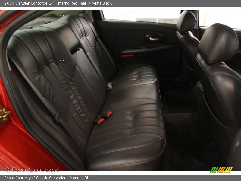 Inferno Red Pearl / Agate Black 2000 Chrysler Concorde LXi
