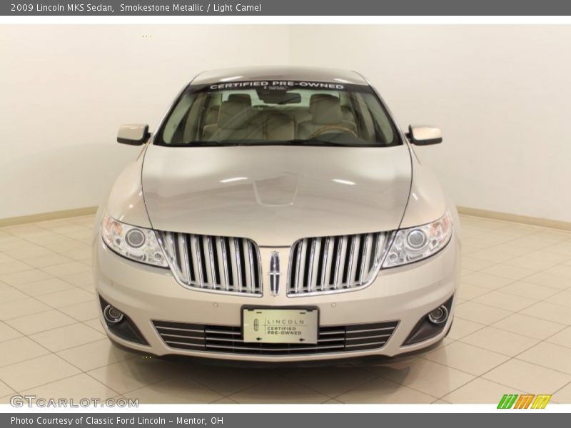 Smokestone Metallic / Light Camel 2009 Lincoln MKS Sedan